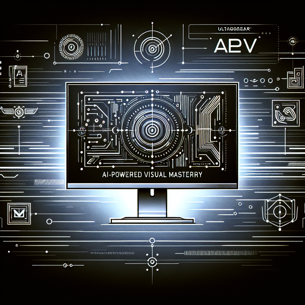 AI generated image for LG’s New UltraGear Evo Monitors: AI-Powered Visual Mastery