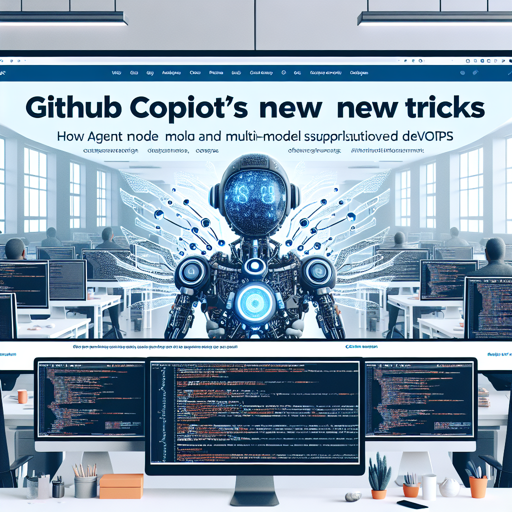 AI generated image for GitHub Copilot’s New Tricks: How Agent Mode and Multi-Model Support Revolutionize DevOps