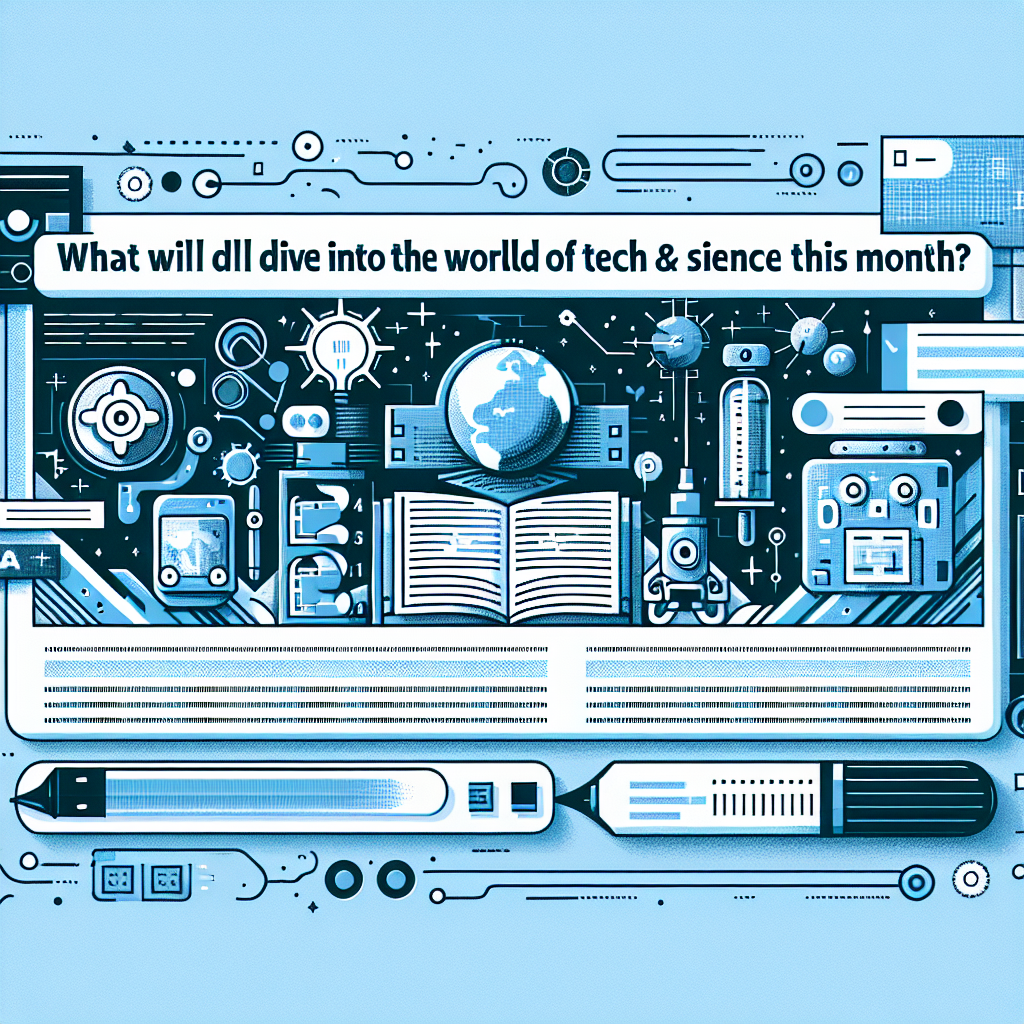 AI generated image for What Will Douglas Heaven is Geeking Out on This Month