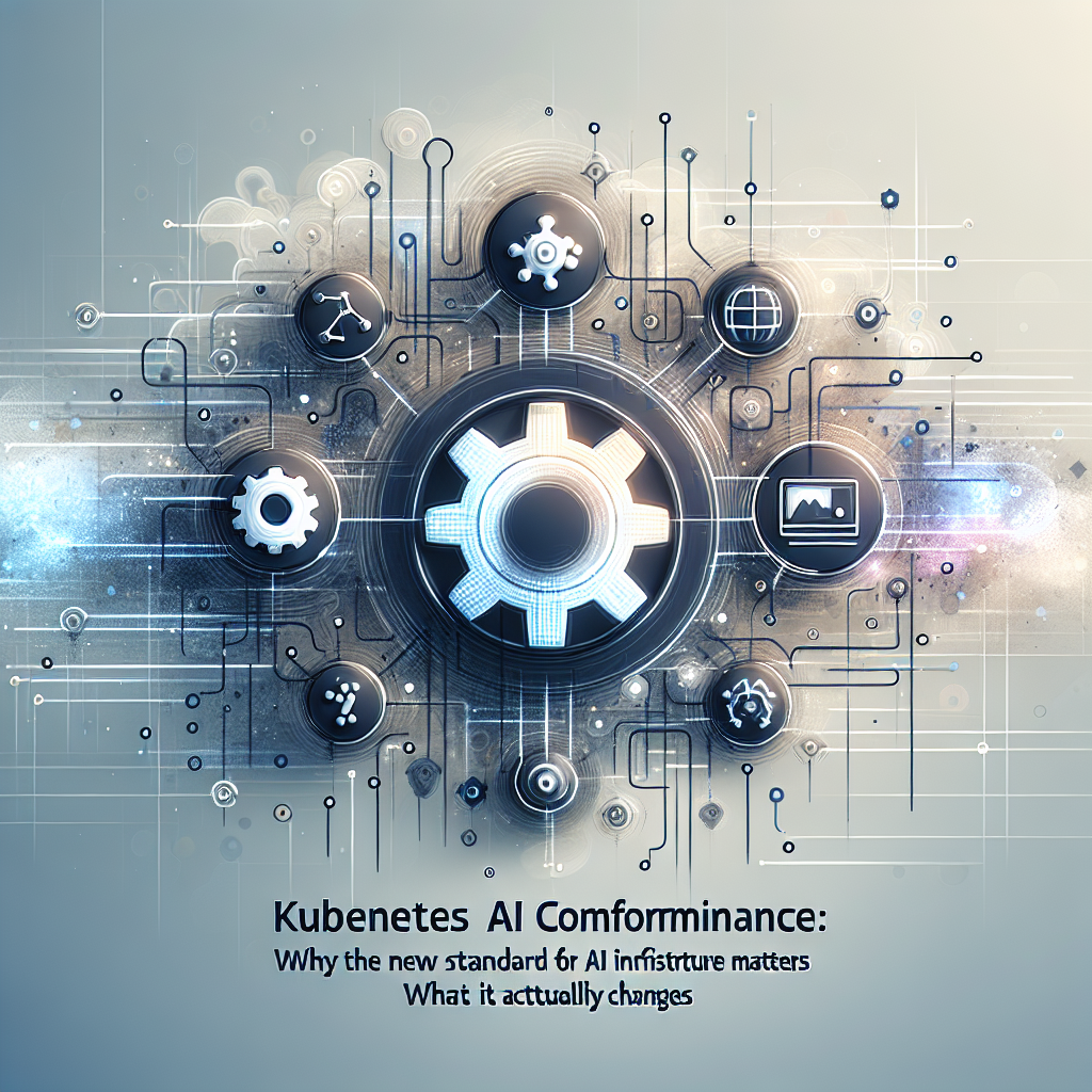 AI generated image for Kubernetes AI Conformance: Why the New Standard for AI Infrastructure Matters (and What It Actually Changes)