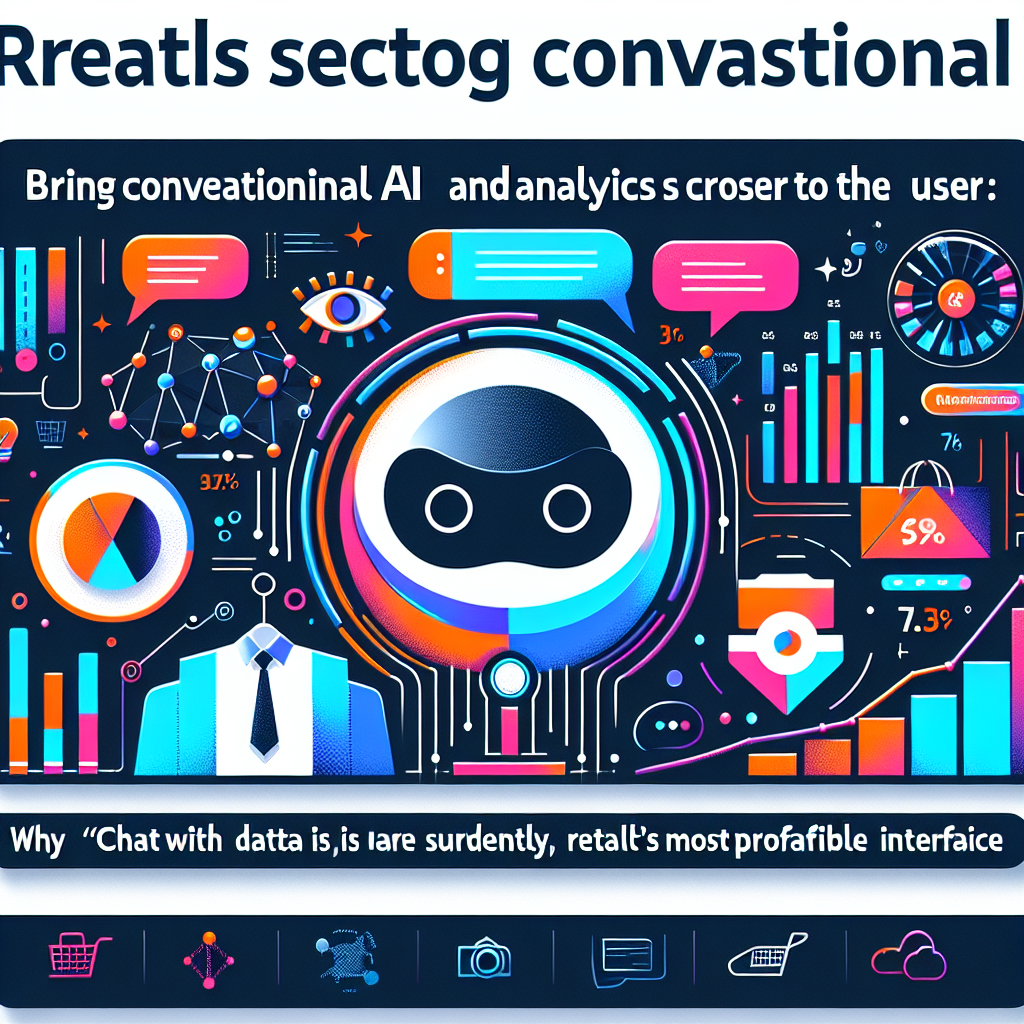 AI generated image for Retailers Bring Conversational AI and Analytics Closer to the User: Why “Chat With Your Data” Is Suddenly Retail’s Most Profitable Interface
