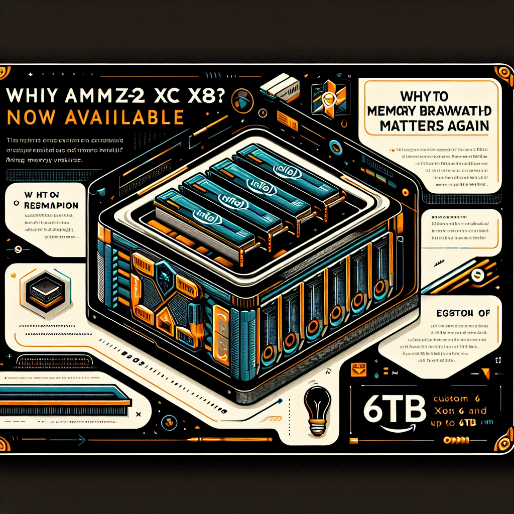 AI generated image for Amazon EC2 X8i is Generally Available: Custom Intel Xeon 6, Up to 6TB RAM, and Why Memory Bandwidth Suddenly Matters Again