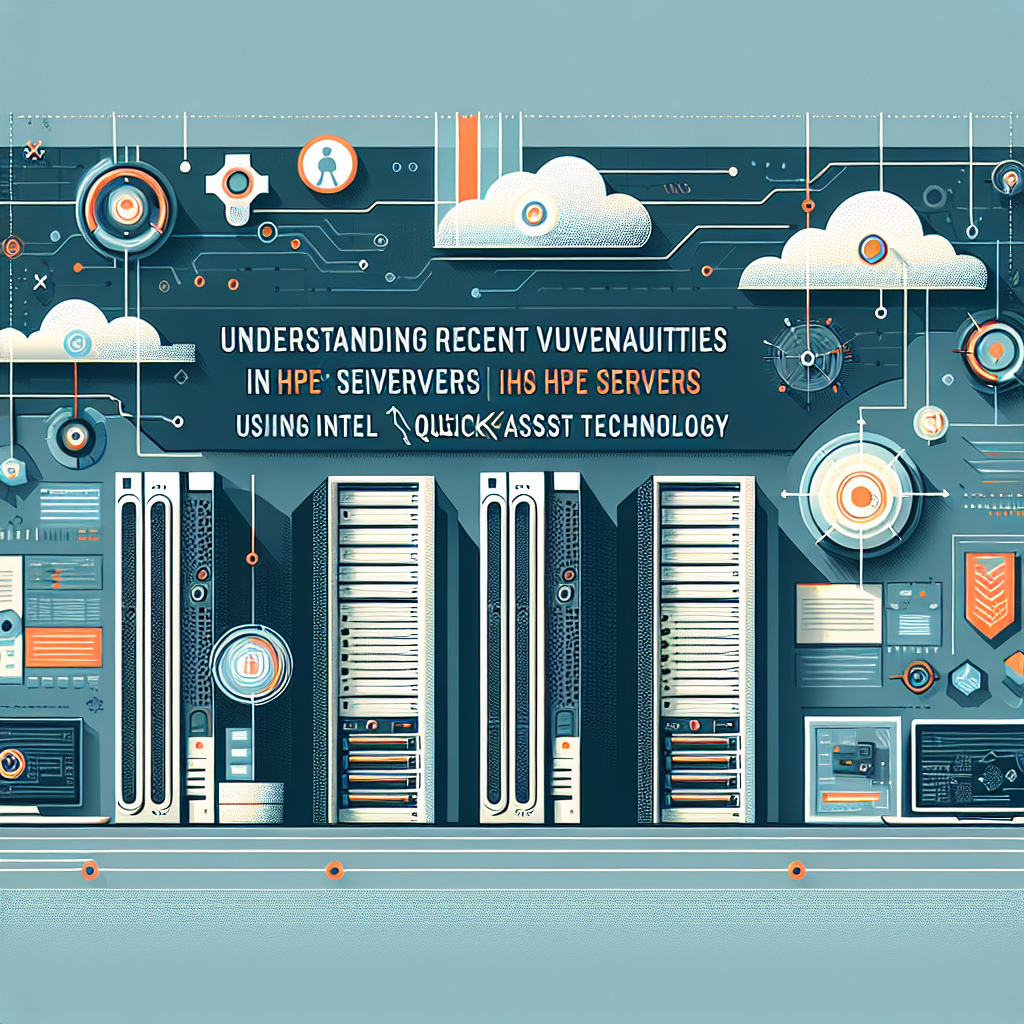 AI generated image for Understanding Recent Vulnerabilities in HPE Servers Using Intel QuickAssist Technology
