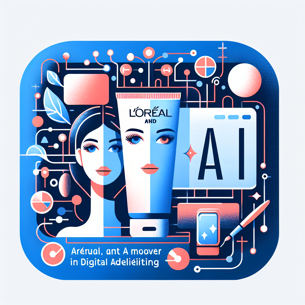 AI generated image for L’Oréal and AI: A Makeover in Digital Advertising