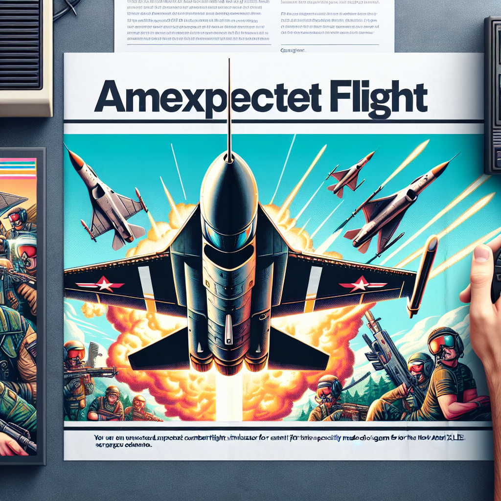 AI generated image for F-16 Falcon Strike: The Atari XL/XE Combat Flight Sim That Shouldn’t Exist (But Absolutely Does)