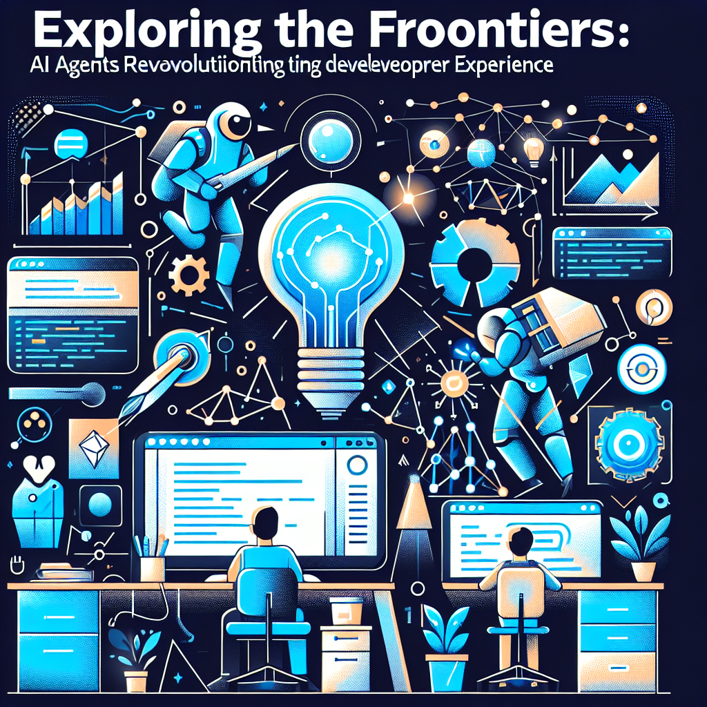AI generated image for Exploring the Frontiers: AI Agents Revolutionizing the Developer Experience