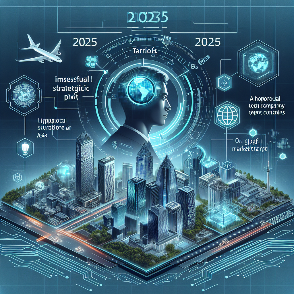 AI generated image for A 2025 Timeline of the U.S. Semiconductor Market: Tariffs, Export Controls, Intel’s 18A Pivot, and Nvidia’s China Whiplash