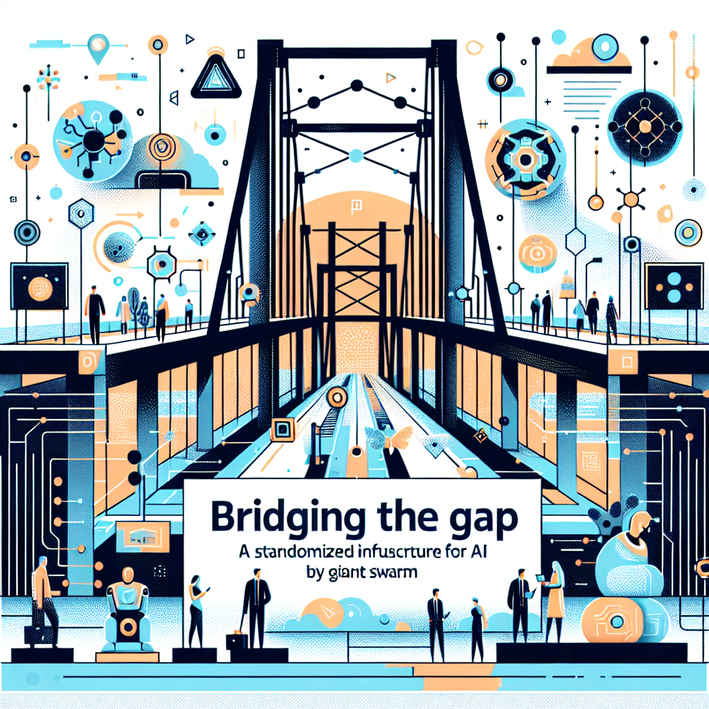 AI generated image for Bridging the Gap: A Standardized Infrastructure for AI by Giant Swarm
