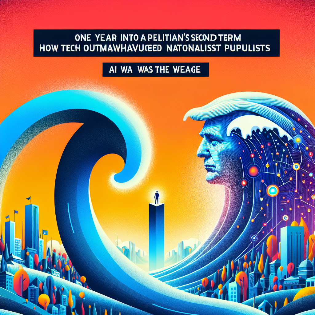 AI generated image for One Year Into Trump 2.0: How Big Tech Outmaneuvered MAGA Populists (and Why AI Was the Wedge)