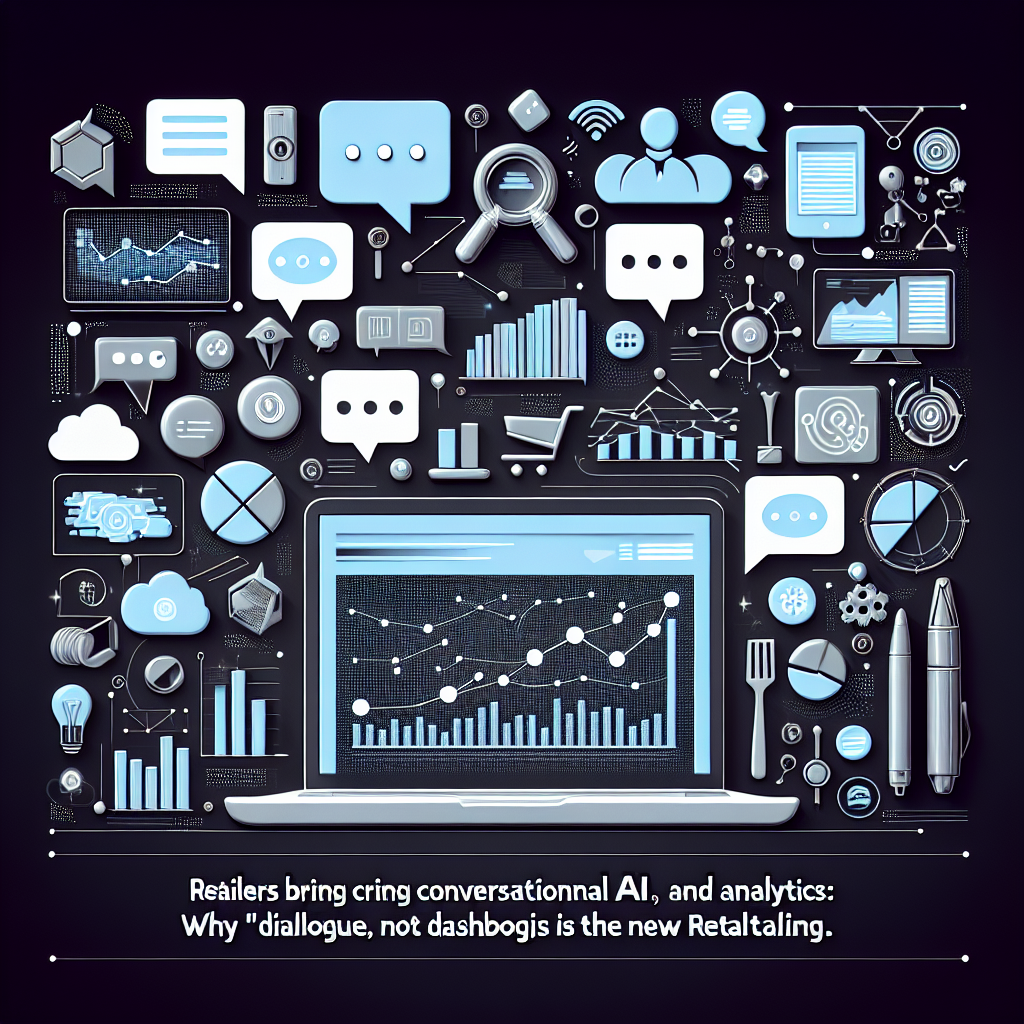 AI generated image for Retailers Bring Conversational AI and Analytics Closer to the User: Why “Dialogue, Not Dashboards” Is the New Retail Operating System