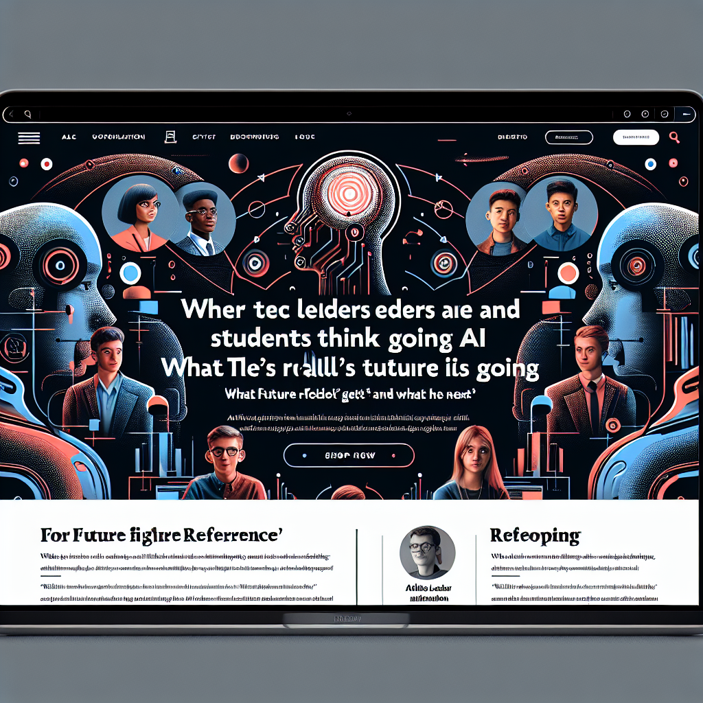 AI generated image for Where Tech Leaders and Students Really Think AI Is Going: What WIRED’s ‘For Future Reference’ Gets Right (and What Comes Next)