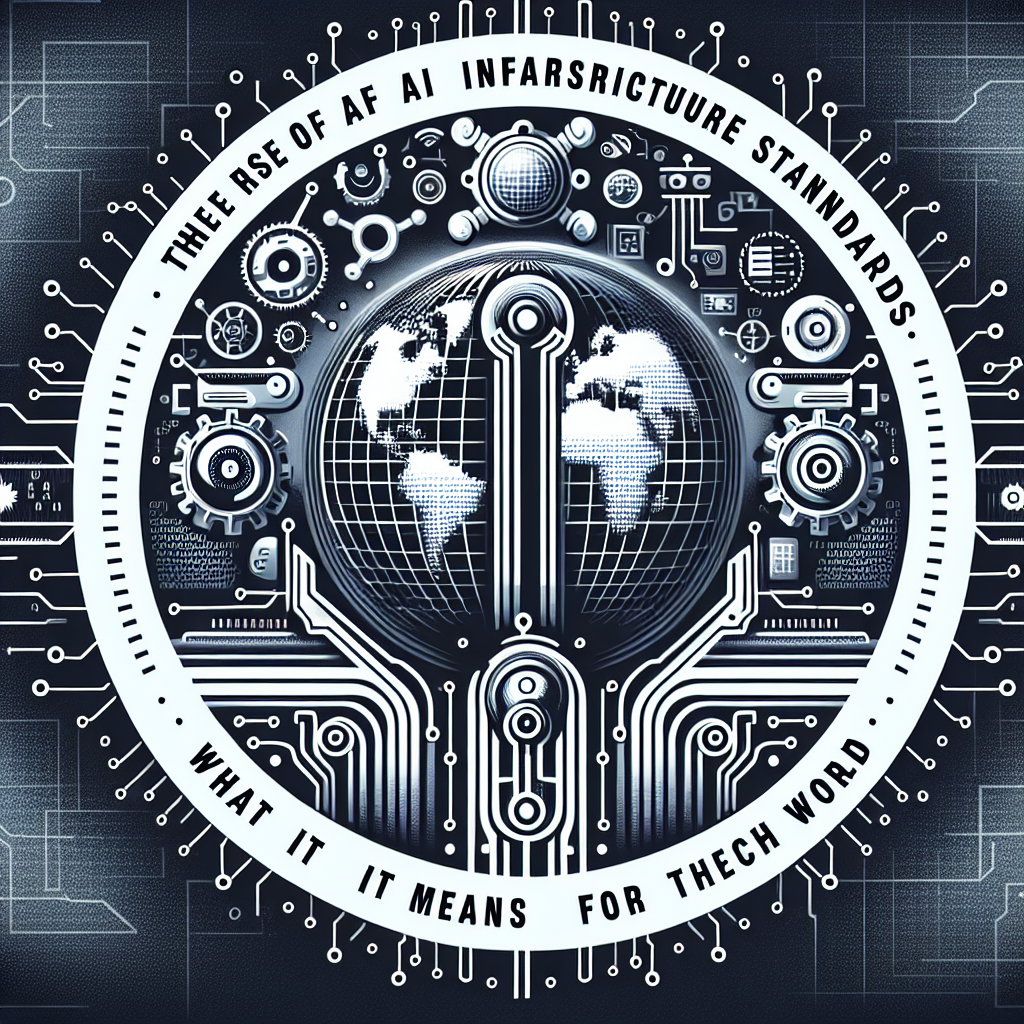 AI generated image for The Rise of AI Infrastructure Standards: What It Means for the Tech World