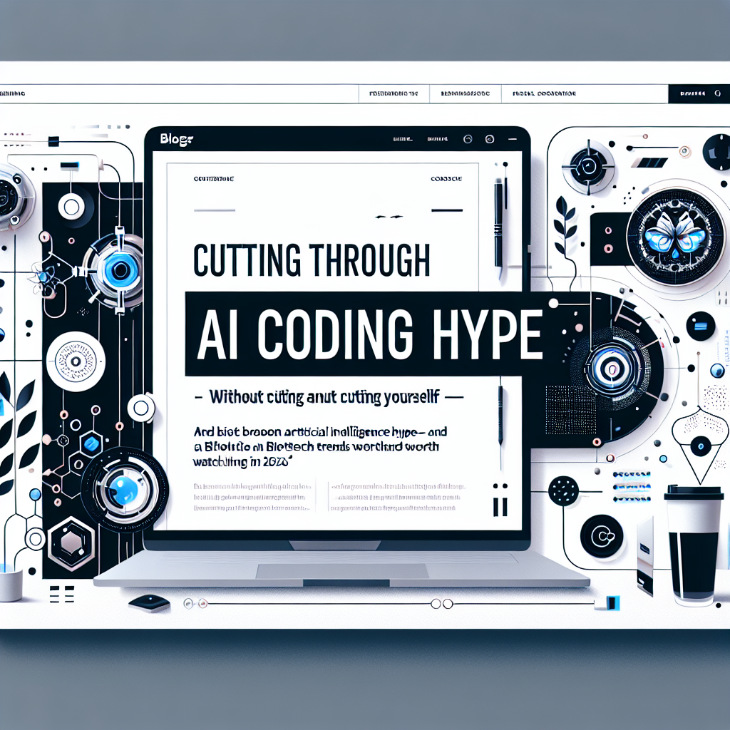 AI generated image for Cutting Through AI Coding Hype (Without Cutting Yourself) — and the Biotech Trends Worth Watching in 2026