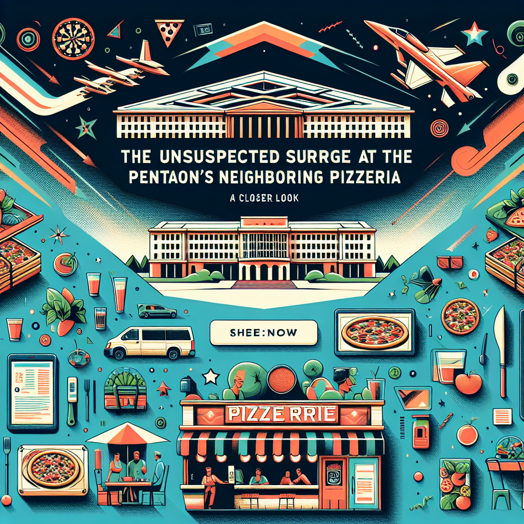 AI generated image for The Unsuspected Surge at The Pentagon’s Neighboring Pizzeria: A Closer Look