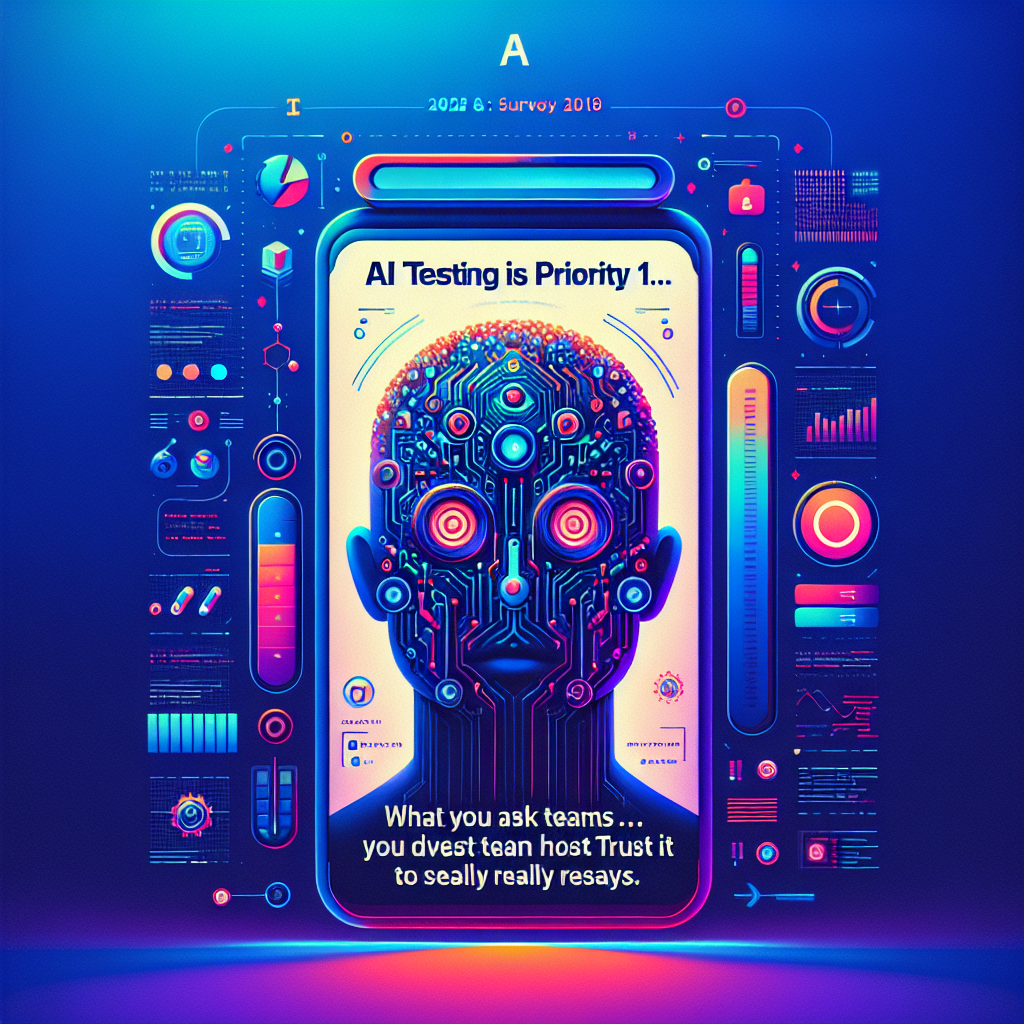 AI generated image for AI Testing Is “Priority #1”… Until You Ask Teams to Trust It: What Leapwork’s 2026 Survey Really Reveals