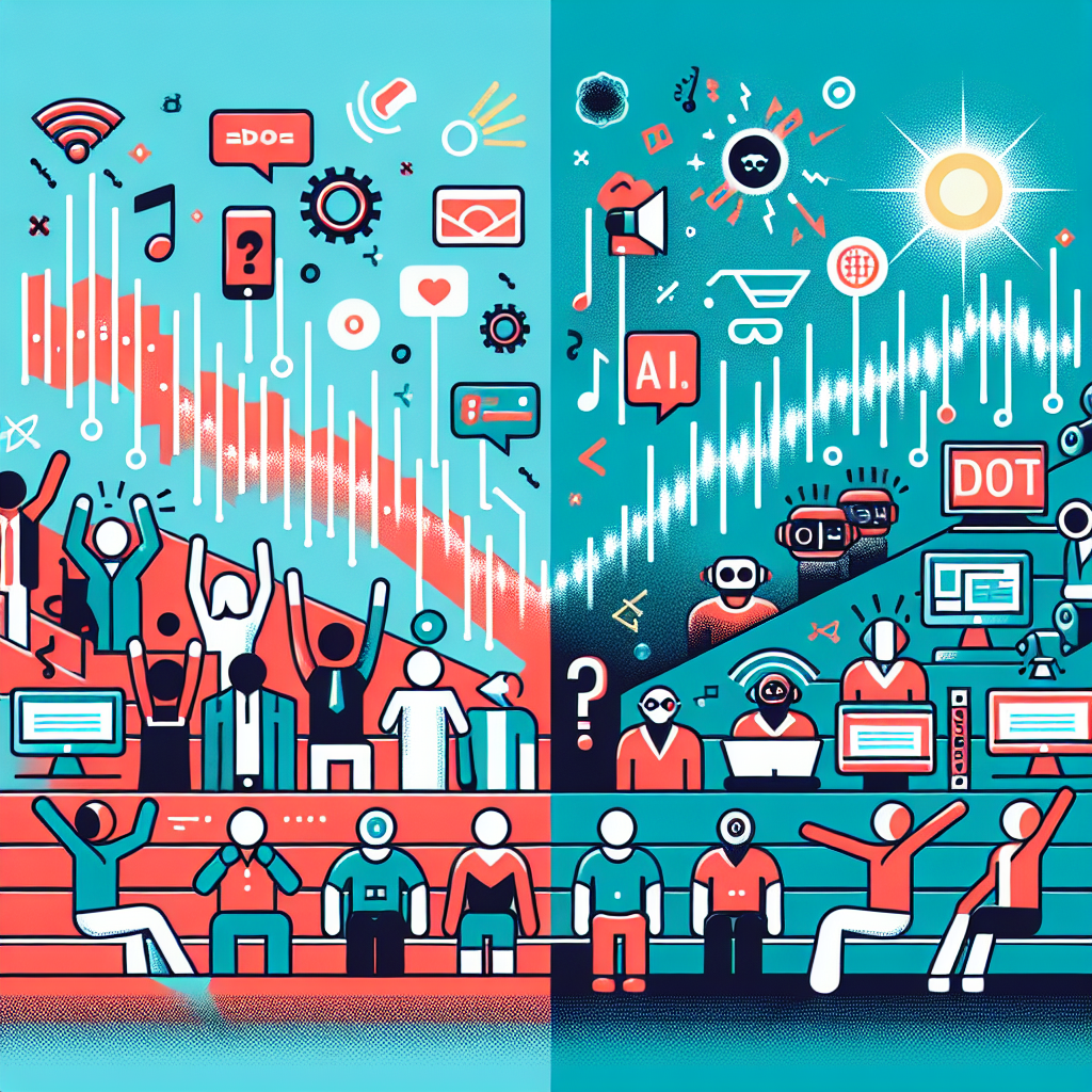 AI generated image for People Loved the Dot‑Com Boom. The A.I. Boom, Not So Much: Why Today’s Tech Gold Rush Is Getting Booed From the Cheap Seats