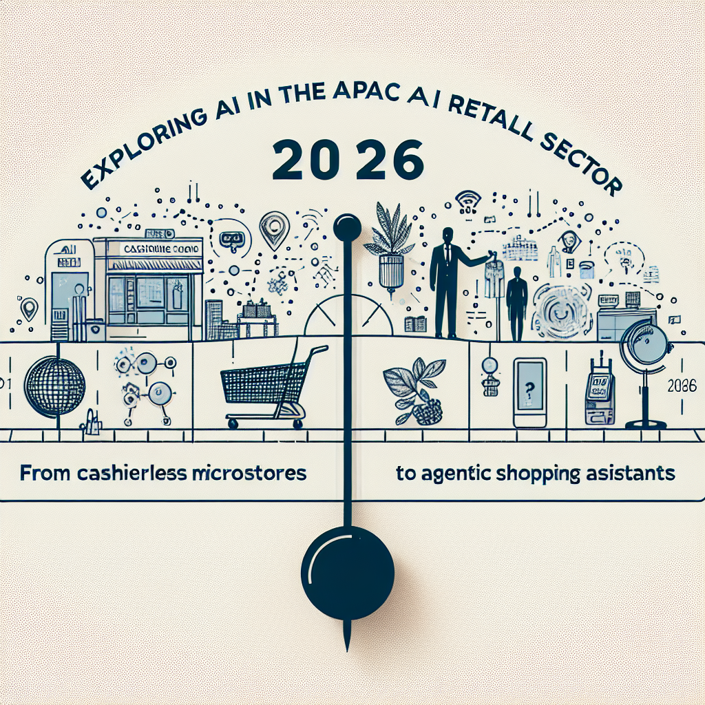 AI generated image for Exploring AI in the APAC Retail Sector: From Cashierless MicroStores to Agentic Shopping Assistants (and Why 2026 Might Be the Tipping Point)