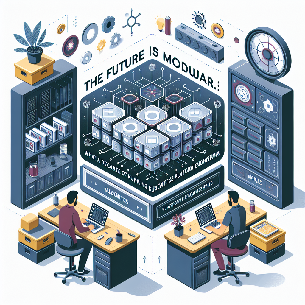 AI generated image for The Future Is Modular: What a Decade of Running Kubernetes Teaches Us About Platform Engineering