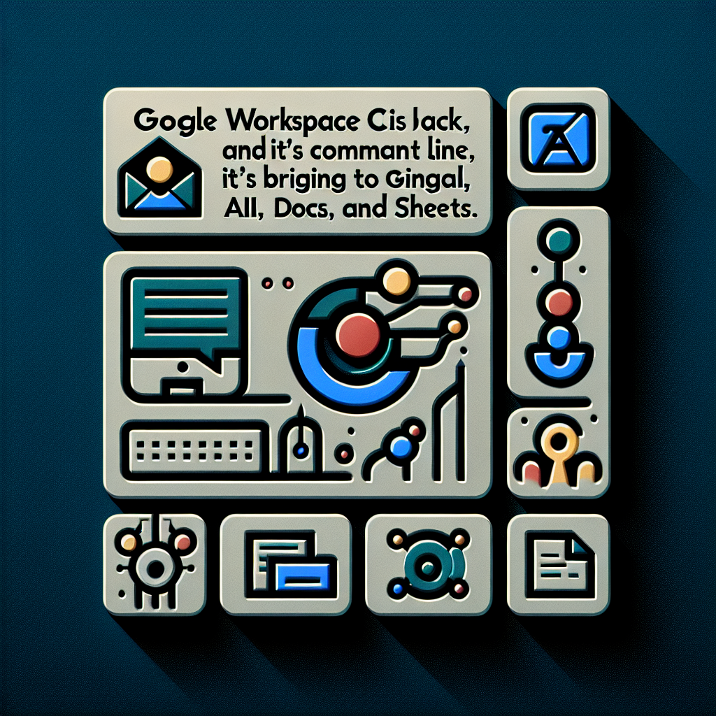 AI generated image for Google Workspace CLI: The Command Line Is Back, and This Time It’s Bringing AI Agents to Gmail, Docs, and Sheets