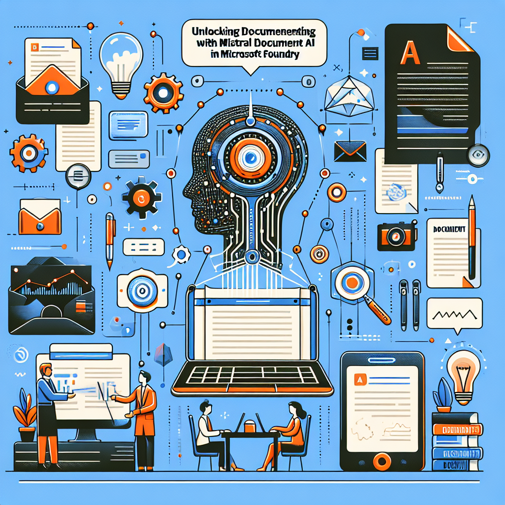 AI generated image for Unlocking Document Understanding with Mistral Document AI in Microsoft Foundry: What’s New, Why It Matters, and How to Put It to Work