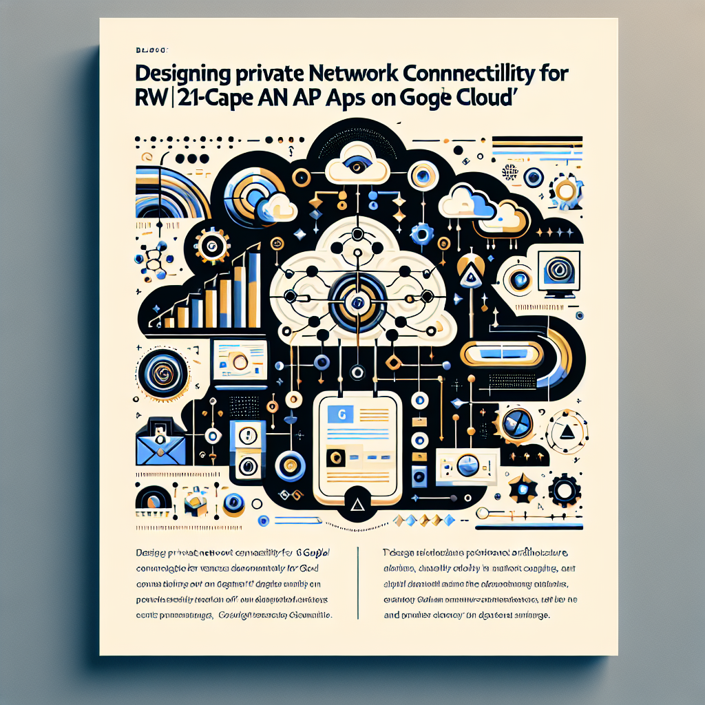 AI generated image for Designing Private Network Connectivity for RAG-Capable Gen AI Apps on Google Cloud: What the March 2026 Reference Architecture Gets Right (and What You Still Need to Decide)