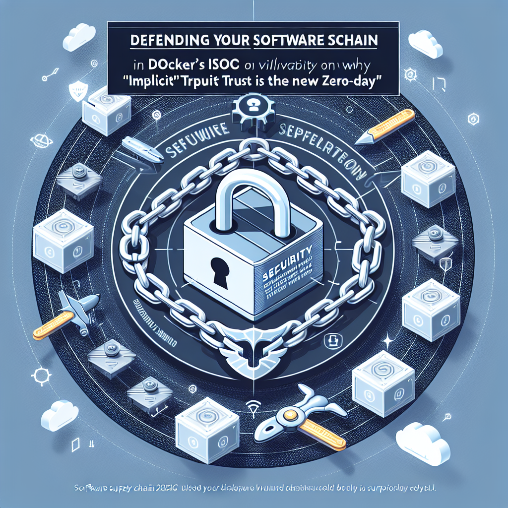 AI generated image for Defending Your Software Supply Chain in 2026: Docker’s CISO on Why “Implicit Trust” Is the New Zero-Day