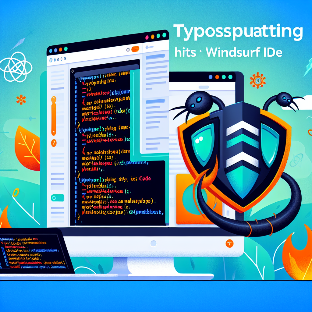 AI generated image for Typosquatting Hits Windsurf IDE: How a Fake VS Code Extension Used Solana as a Malware Dead Drop (and What DevSecOps Should Do Next)
