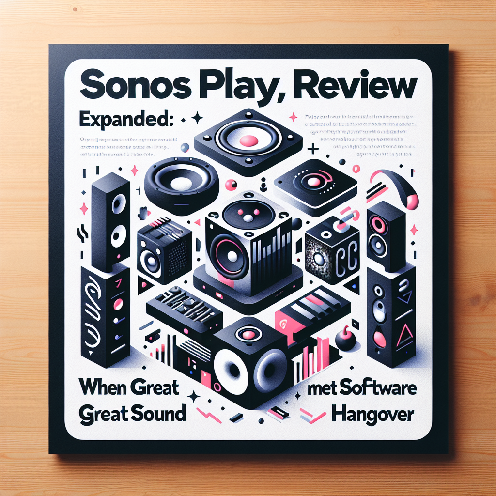 AI generated image for Sonos Play Review, Expanded: When Great Sound Meets a Software Hangover
