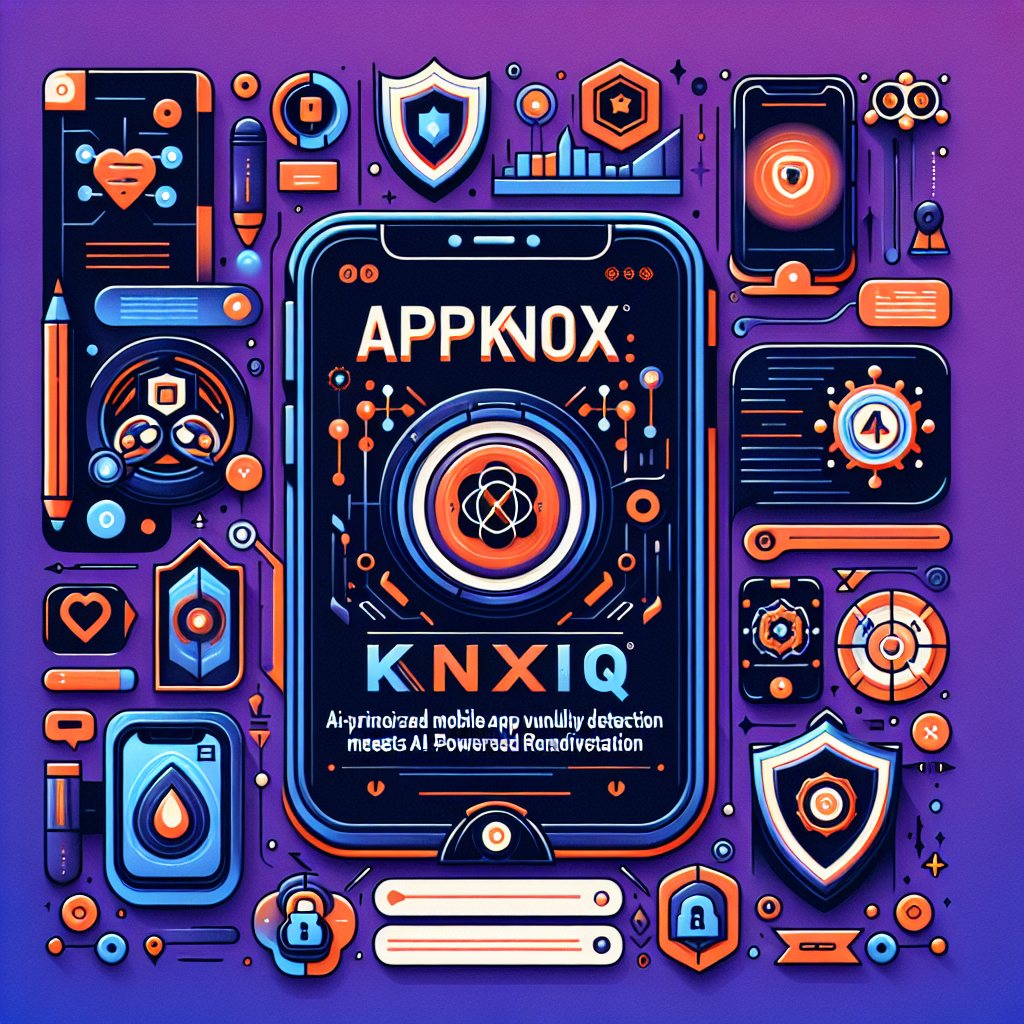 AI generated image for Appknox KnoxIQ: AI-Prioritized Mobile App Vulnerability Detection Meets AI-Powered Remediation