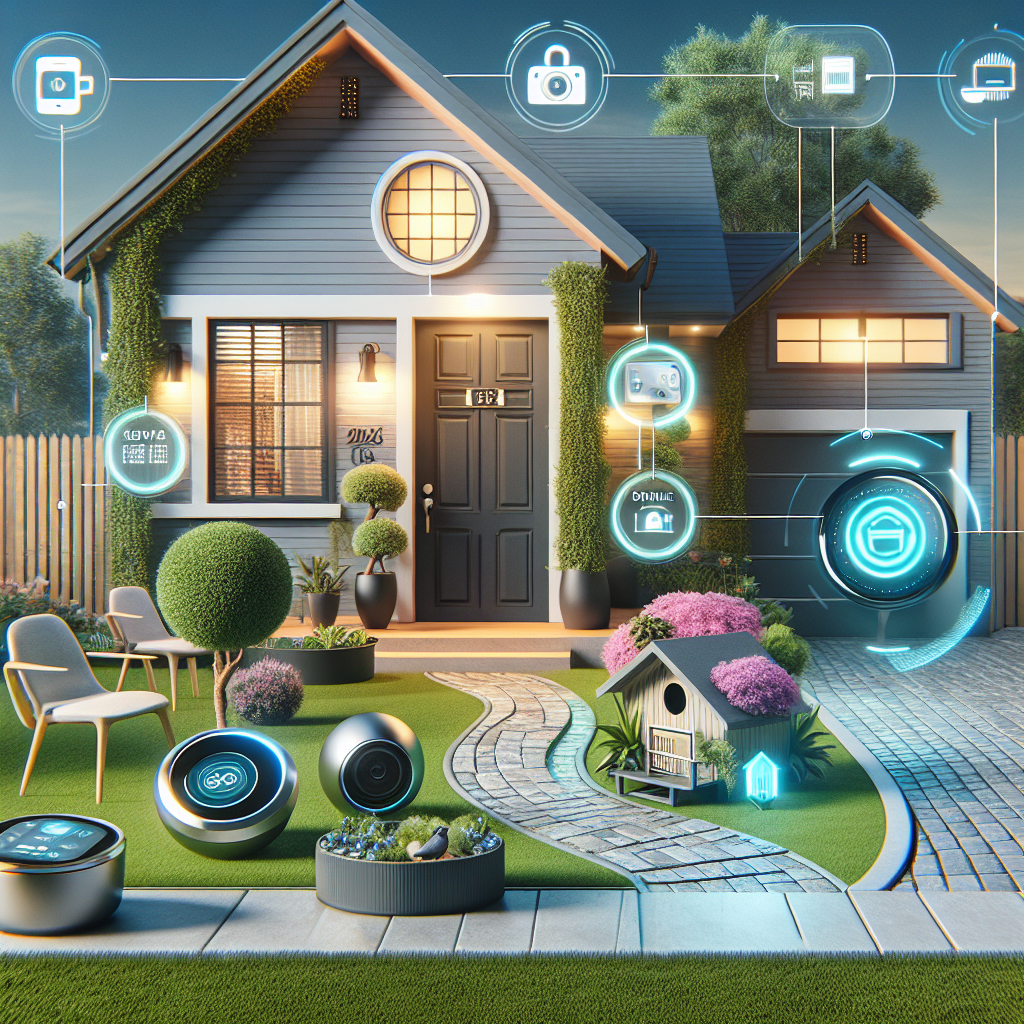AI generated image for Smart Home Curb Appeal in 2026: Design-Forward Locks, Lights, Doorbells (and a Birdhouse Camera) That Won’t Ruin Your Front Yard Vibe