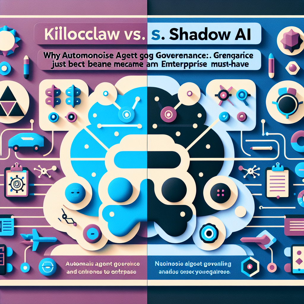 AI generated image for KiloClaw vs. Shadow AI: Why Autonomous Agent Governance Just Became an Enterprise Must‑Have